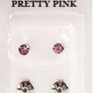 Earrings ~ .925 ~ Stud Piercing ~ For Piercing Kit - 6 ~ Colors